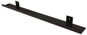 Haceka Duraline fotoplank zwart staal 80x5x9cm