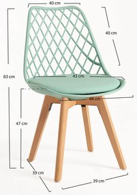 Pak 4 Mima Stoelen