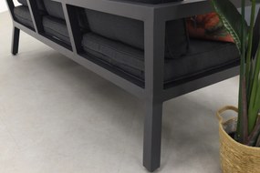 Calgary aluminium loungeset - Carbon