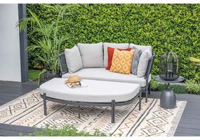 Garden Impressions Atlanta lounge ligbed - daybed - donker grijs