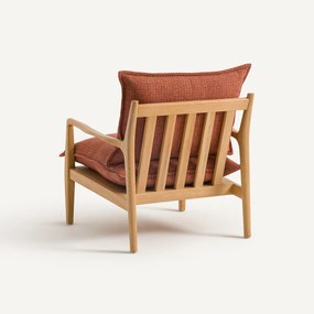 Kussens van getextureerd polypropyleen voor fauteuil Dilma