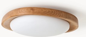 Plafondlamp Matthew met frame van essenhout