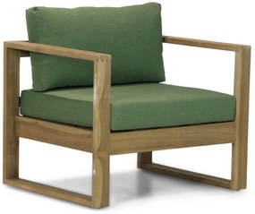 Stoel en Bank Loungeset 5 personen Teak Old teak greywash  Garden Collections Newbury