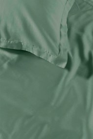 Ambiante Satin Dekbedovertrek Uni Grey Green – Bij Swiss Sense