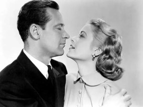Foto William Holden And Grace Kelly, (40 x 30 cm)