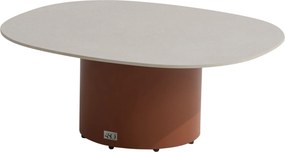 Sofie lounge tuintafel 70x80xH30 cm keramiek oyster spicy 4 Seasons Outdoor