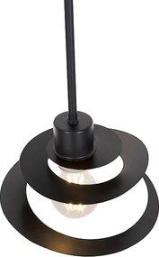 Design hanglamp met spiraal kap 20 cm - Scroll