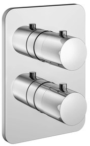 Hotbath Gal inbouwthermostaat 2-wegs chroom
