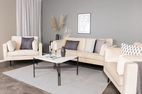 Jörn 3-zitbank Annmari - Beige - Polyester Fluweel - Jörn
