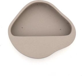 Muur bloempot Luca Lifestyle Wallhanger | Taupe Kunststof  | ø40x30cm | Geschikt voor buiten en binnen | Kees Smit Tuinmeubelen