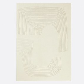 Rechthoekig vloerkleed, lijnenpatroon, Gioma