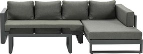 Garden Impressions Kiki loungeset 3-delig links - mystic grey