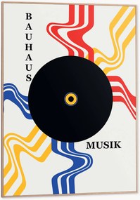 Ingelijste digitale print Bauhaus