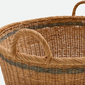 Ronde rotanmand, diameter 58 cm, ALINO