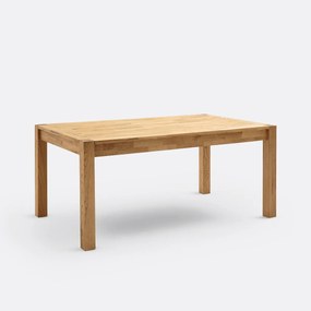 Uitschuifbare eettafel, eik, 6 tot 12 personen, ADELITA