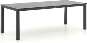 Tuin eettafel Manifesto | Rechthoekig | Tuintafel Aluminium | 220x90cm | 6 personen | Kees Smit Tuinmeubelen