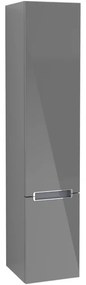 Villeroy & Boch Subway 2.0 kast hoog 350x1650x370mm glossy grey A70910FP