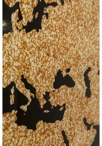Kare Design World Map Schilderij Wereldkaart Goud