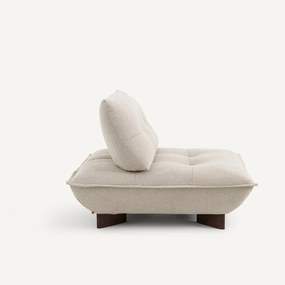 Modulaire fauteuil in tweed, KAORI