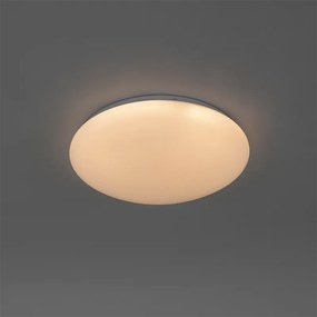 Plafondlamp wit 33 cm incl. LED en dimmer met afstandsbediening - Iene