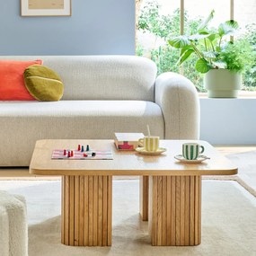 Salontafel van eikenfineer, Latti