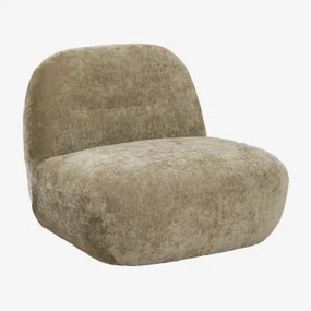 Sernin Chenille Draaifauteuil Groen – Intens Olijf - Sklum