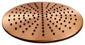 Brauer Copper Edition hoofddouche - Ø30cm - PVD - geborsteld koper 5-GK-017