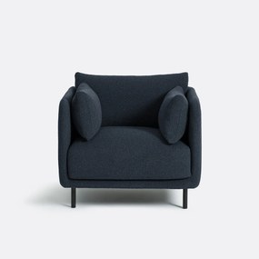 Fauteuil, fijne badstof, Victor