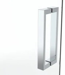 van Rijn ST02 hoekcabine 78x78cm met draaideuren chroom