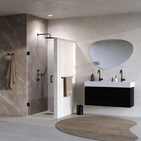 Brauer Void profielloze nisdeur 60cm zwart mat