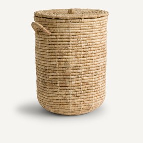 Linnenmand in waterhyacint, Kunda