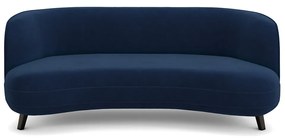 3-zits fluwelen bank, Rosebury, ontwerp Emmanuel Gallina