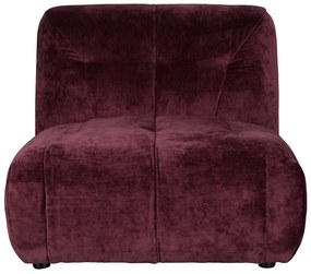 Dutchbone Giada 1 Zits Fauteuil Plum Paars