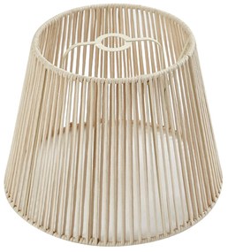 Buiten lampenkap met beige touw IP54 40/28/30Japandi IP54 rond