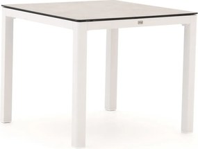 + 10% kassakorting | Tuin eettafel Bellagio | Vierkant | Tuintafel Kunststof | 90x90cm | 4 personen | Kees Smit Tuinmeubelen