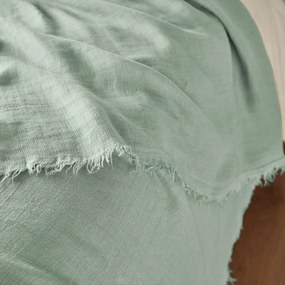 Beddensprei in gewassen linnen, Linange