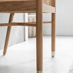 Must Living Castro Teak Stoel Met Webbing