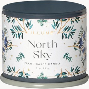 Geurkaars North Sky (citrusvruchten, zwarte bes, ebbenhout)