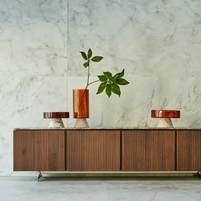 Schaal in glas en marmer, Trapani