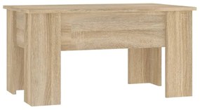 vidaXL Salontafel 79x49x41 cm bewerkt hout sonoma eikenkleurig