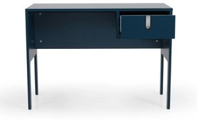 Tenzo Uno Compact Bureau Met Lade Blauw - 105 X 50cm.