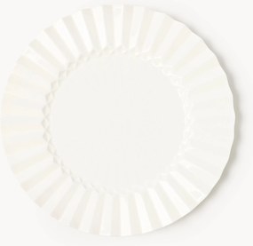 Porseleinen dinerborden Antonin met reliëfpatroon, 4-delig