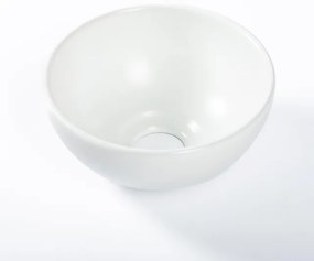 QeramiQ Dely Waskom - 20x20x9cm - keramiek - mat wit SW1102402