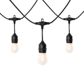 Buitenlamp Prikkabel LED 10 meter 10-lichts helder IP44 - Chill Modern IP44 Buitenverlichting