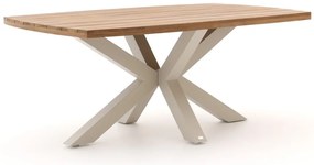 Tuin eettafel Bellagio  | Deens ovaal  | Tuintafel Teakhout | 180x110cm | Kees Smit Tuinmeubelen