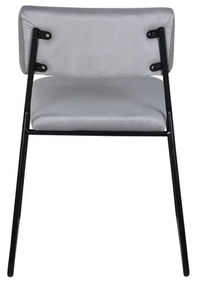 Jörn Eetkamerstoel - Floor - Lichtgrijs - Fluweel - Jörn