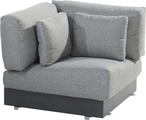 4 Seasons Outdoor Ibiza platform hoekbank XXL * SALE * Loungeset   houtkleur weerbestendig