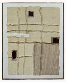 Handgemaakte canvas print Manos met houten frame