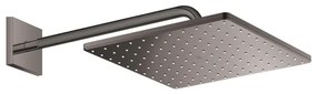 GROHE Rainshower SmartActive 310 Cube Hoofddouche - 31x31cm - 1 straalsoort - wandarm 42.2cm - hard graphite 26564a00