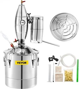 VEVOR Alcohol Distilleerder 70 L Moonshine Still Distiller Afmetingen Gistingstank 45x45 cm Multifunctionele Water Alcohol Distilleer Kan Worden Gebruikt Als Fermentatietank om Dranken te Fermenteren